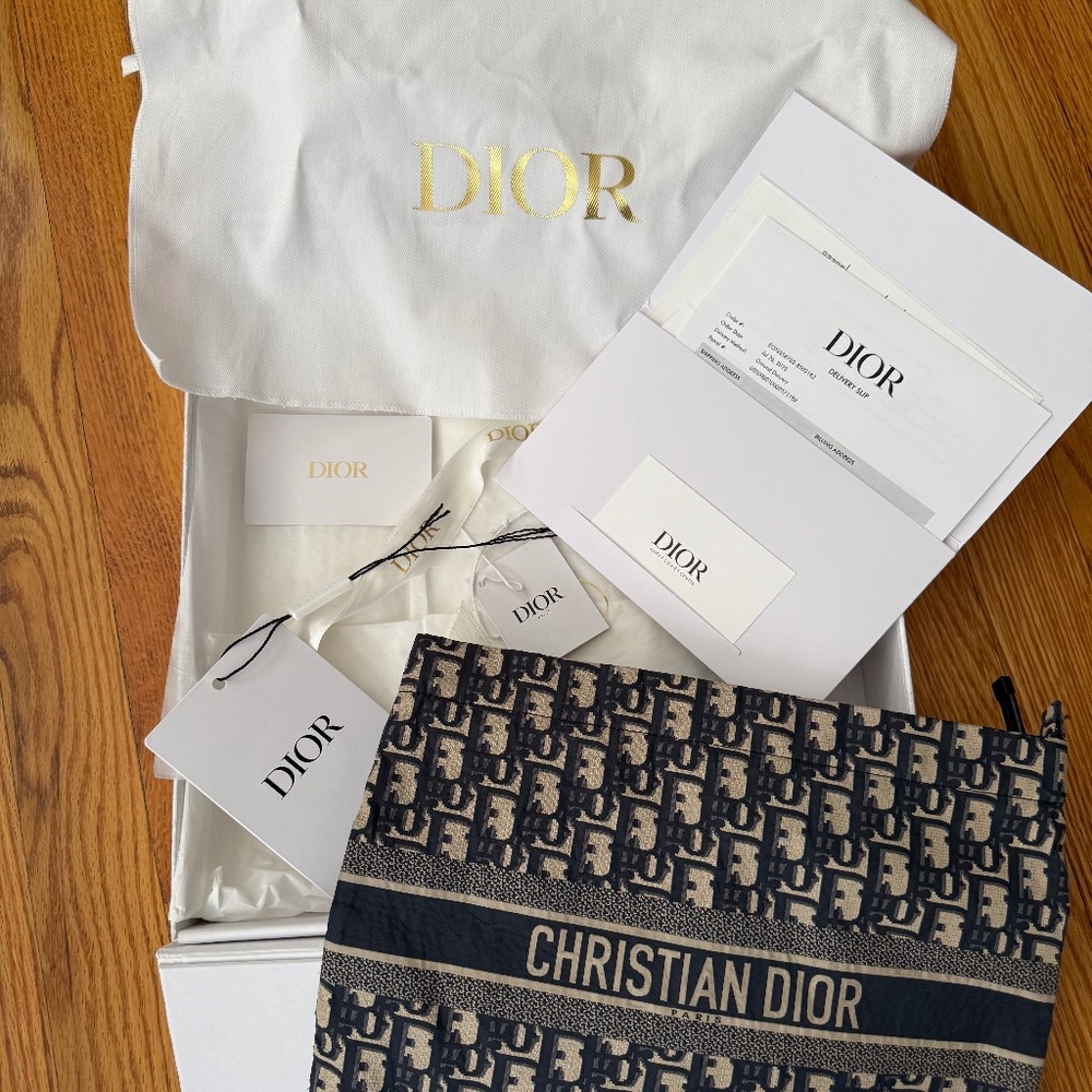 Christian Dior zipped pouch